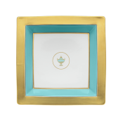 Ginori Contessa Indaco Large Squared Vide Poche - 9.5"